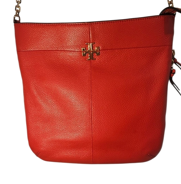 Tory Burch Vibrant Orange Crossbody Bag